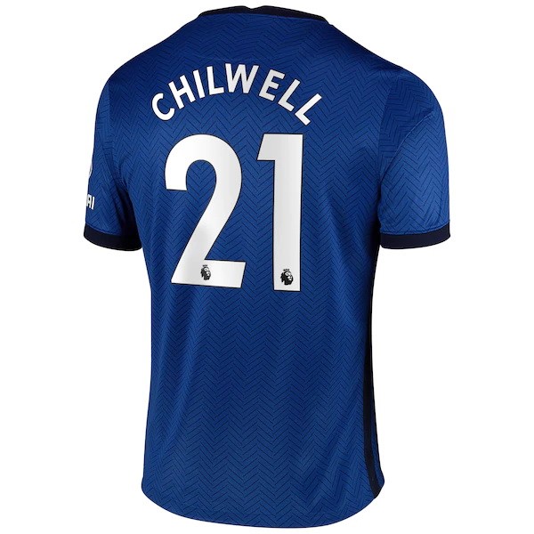 Maillot Football Chelsea NO.21 Chilwell Domicile 2020-21 Bleu